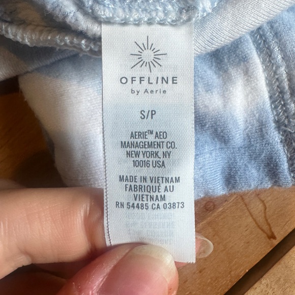 Aerie Blue Tie Dye Lounge Set - Picture 12 of 13